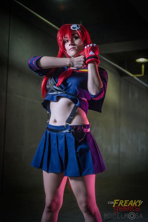 gurren yoko cosplay|gurren lagann yoko cosplay.